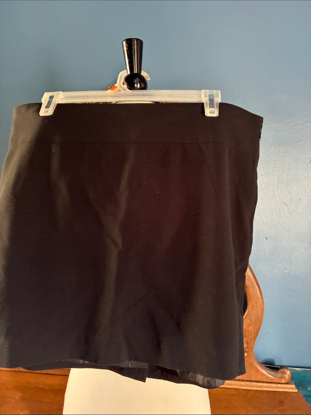 The Limited Black Lined Mini Skirt Size 14